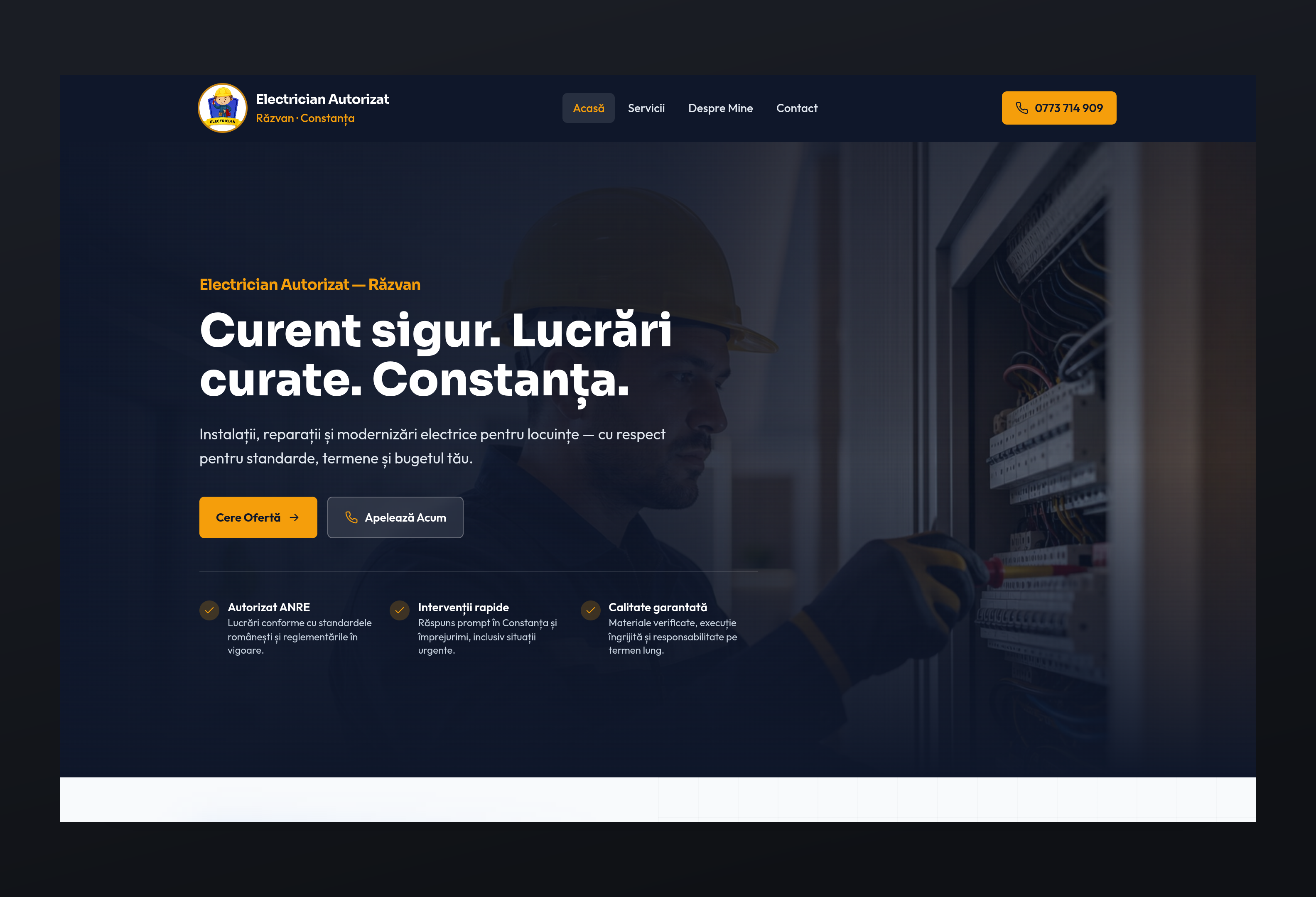 Electrician screenshot