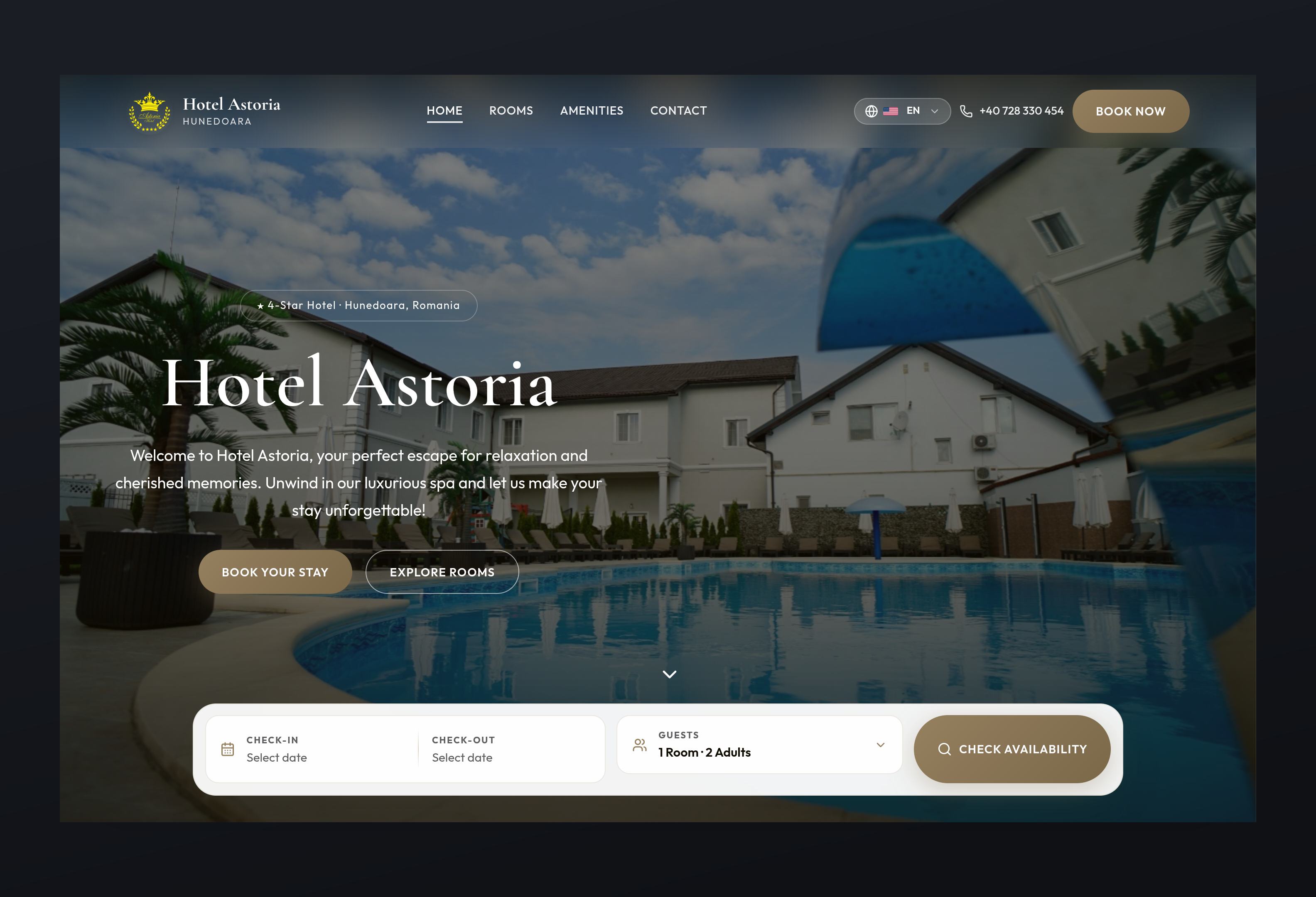 Hotel Astoria screenshot