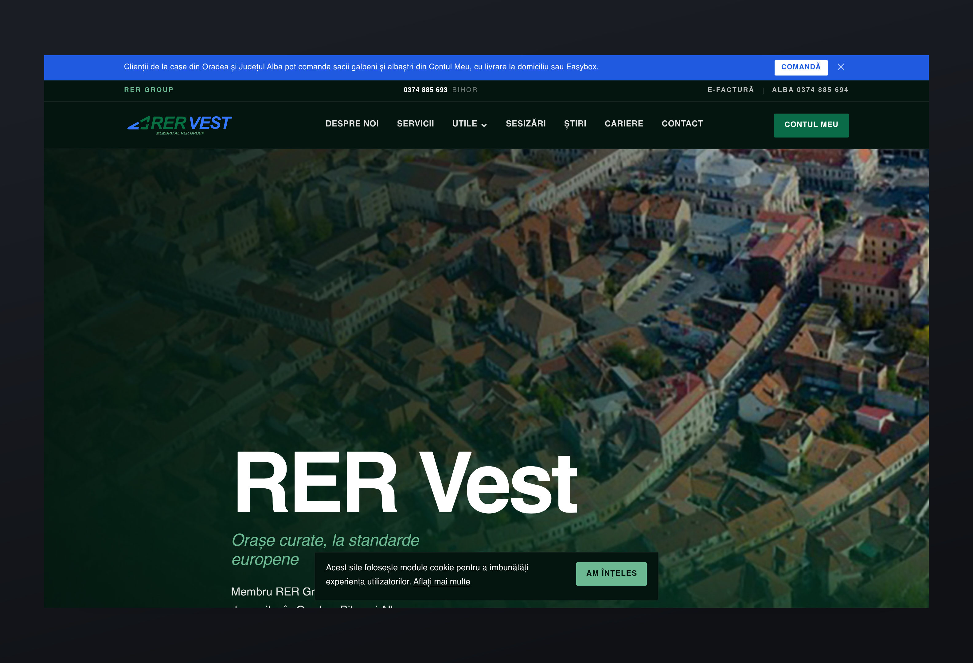 Rervest screenshot